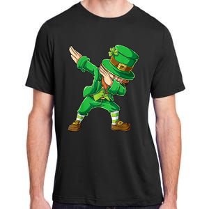 St Patricks Day Dabbing Leprechaun Boys Kids Men Dab Youth Adult ChromaSoft Performance T-Shirt