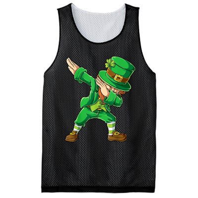 St Patricks Day Dabbing Leprechaun Boys Kids Men Dab Youth Mesh Reversible Basketball Jersey Tank