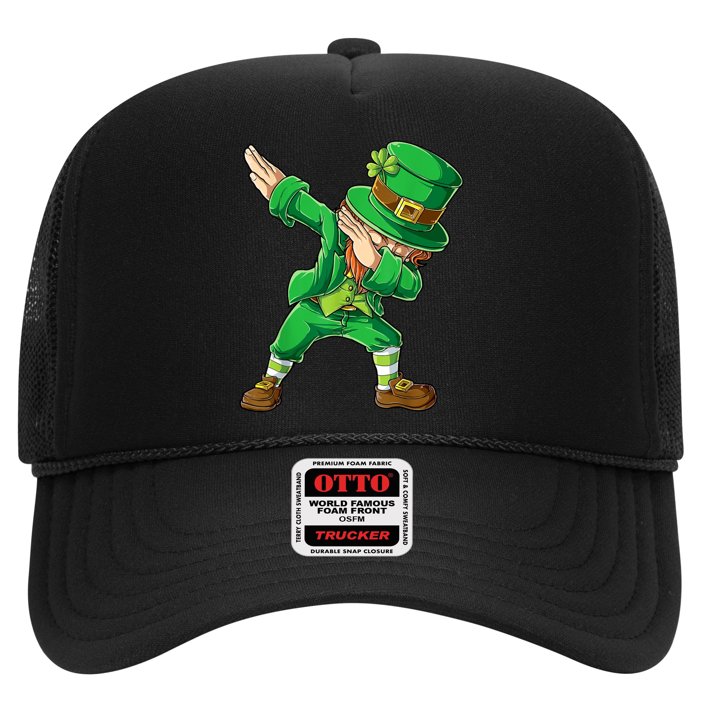 St Patricks Day Dabbing Leprechaun Boys Kids Men Dab Youth Hat