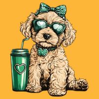 St. PatrickS Day Poodle Lover Design For Dog Moms Pom Pom 12in Knit Beanie
