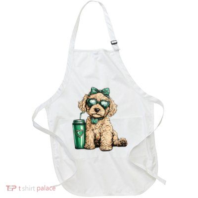 St. PatrickS Day Poodle Lover Design For Dog Moms Apron