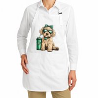 St. PatrickS Day Poodle Lover Design For Dog Moms Apron