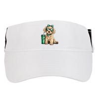 St. PatrickS Day Poodle Lover Design For Dog Moms Adult Drive Performance Visor