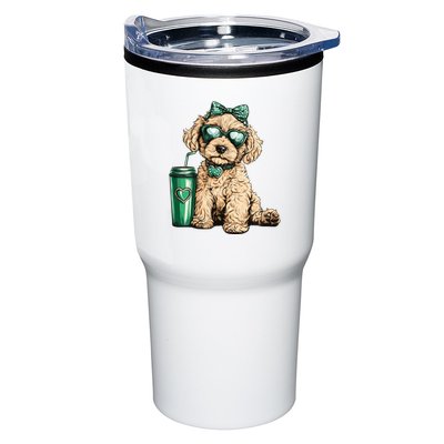 St. PatrickS Day Poodle Lover Design For Dog Moms Tumbler