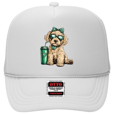 St. PatrickS Day Poodle Lover Design For Dog Moms Trucker Hat