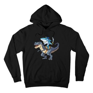 Shark Pirate Dinosaur T Rex Funny Jawsome Gifts Hoodie Hoodie