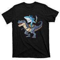 Shark Pirate Dinosaur T Rex Funny Jawsome Gifts Hoodie T-Shirt