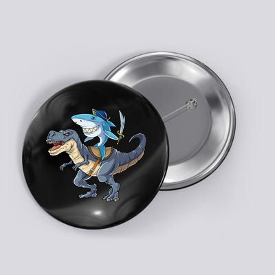 Shark Pirate Dinosaur T Rex Funny Jawsome Gifts Hoodie Button
