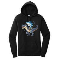 Shark Pirate Dinosaur T Rex Funny Jawsome Gifts Hoodie Women's Pullover Hoodie