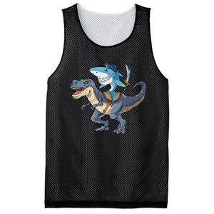 Shark Pirate Dinosaur T Rex Funny Jawsome Gifts Hoodie Mesh Reversible Basketball Jersey Tank