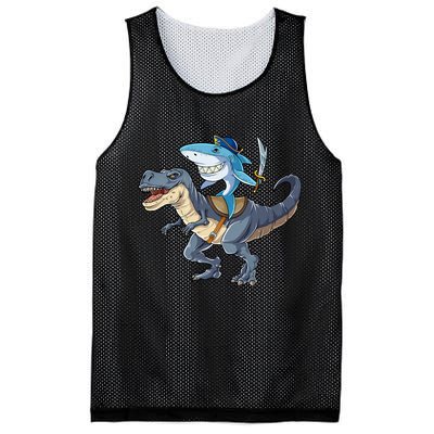Shark Pirate Dinosaur T Rex Funny Jawsome Gifts Hoodie Mesh Reversible Basketball Jersey Tank