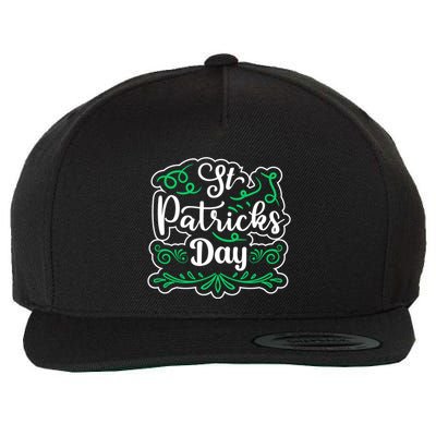 St. PatrickS Day Celebration Wool Snapback Cap