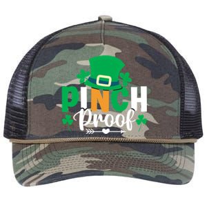 St Patricks Day Cute Gift Retro Rope Trucker Hat Cap