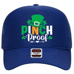 St Patricks Day Cute Gift High Crown Mesh Back Trucker Hat