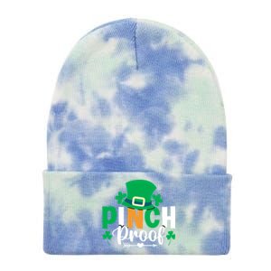 St Patricks Day Cute Gift Tie Dye 12in Knit Beanie