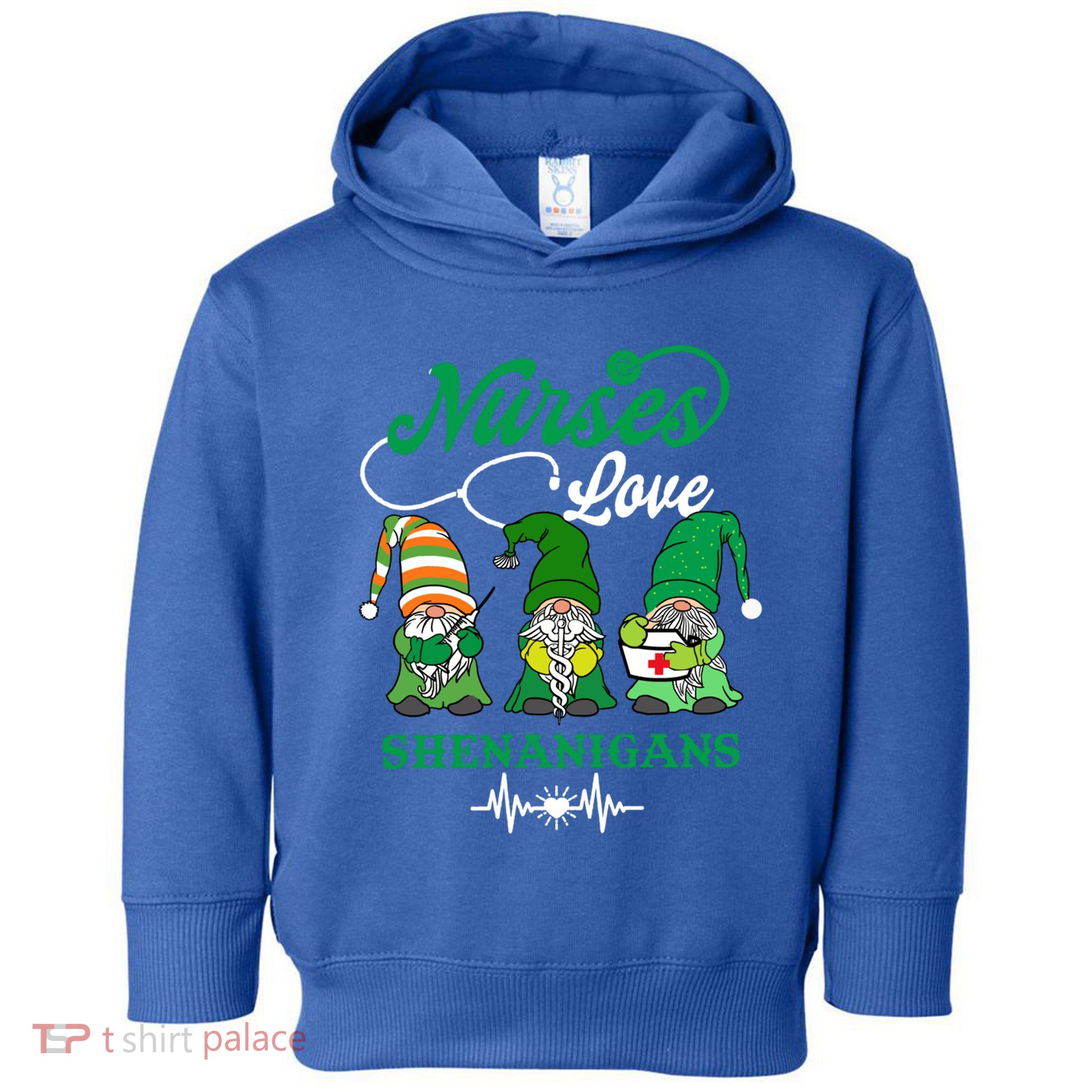 St PatrickS Day Nurses Love Shenanigans Gift Gift Toddler Hoodie
