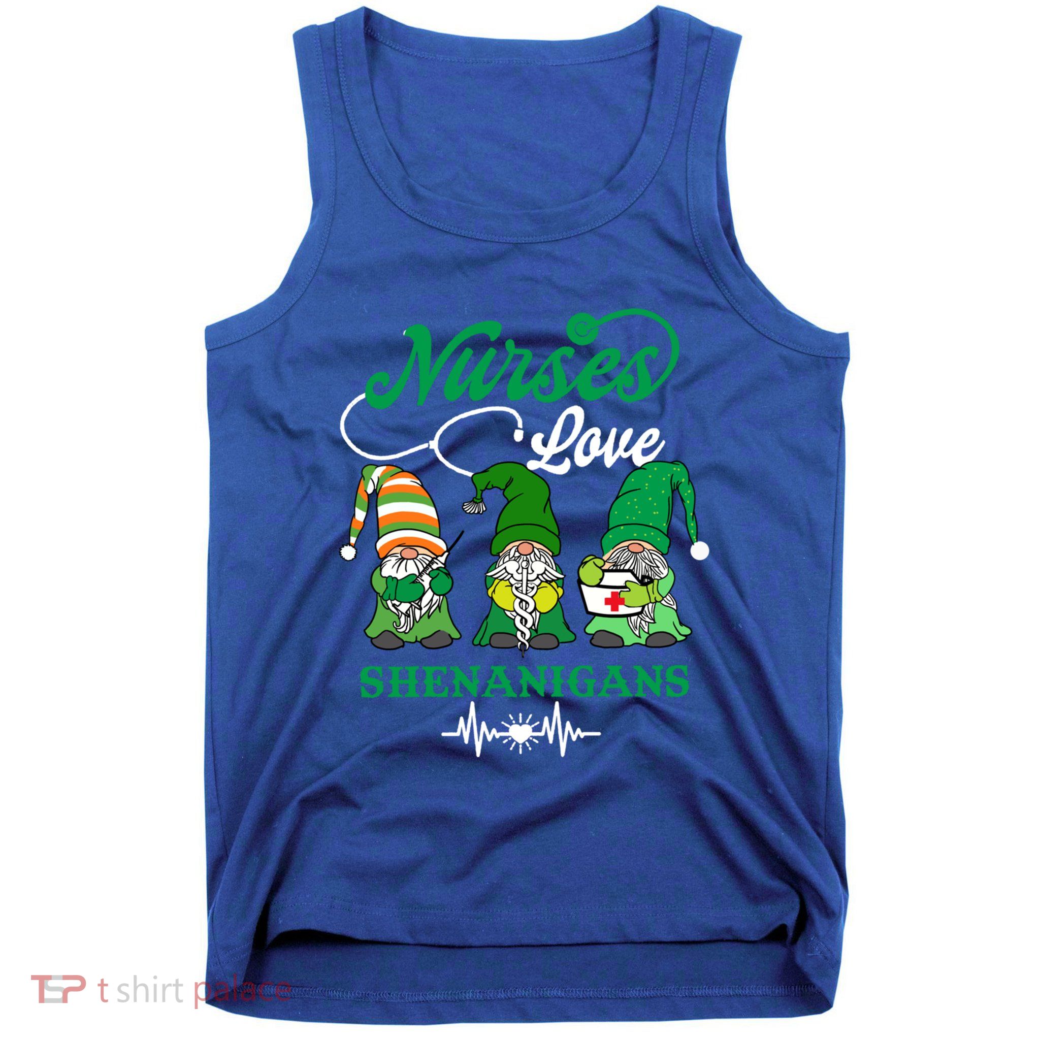 St PatrickS Day Nurses Love Shenanigans Gift Gift Tank Top