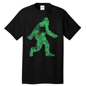 St Patricks Day Bigfoot Irish Sasqautch Saint Paddy's Gift Tall T-Shirt