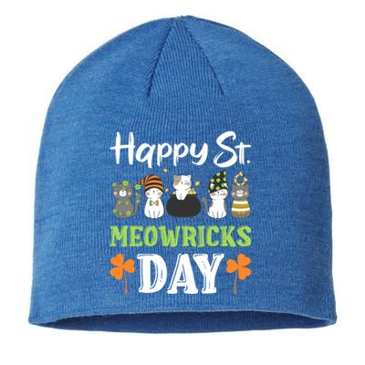 St Patricks Day Outfit Cute Cats Cool Gift Sustainable Beanie