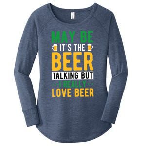 St Patricks Day Meaningful Gift Women's Perfect Tri Tunic Long Sleeve Shirt