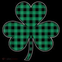 St Patricks Day Shirt Irish Wo  Plaid Graphic Shamrock Impact Tech Backpack