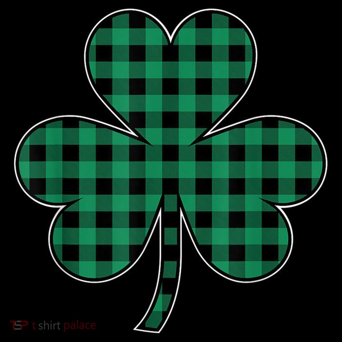 St Patricks Day Shirt Irish Wo  Plaid Graphic Shamrock 16 in Basic Backpack