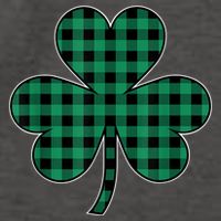 St Patricks Day Shirt Irish Wo  Plaid Graphic Shamrock Vector Backpack