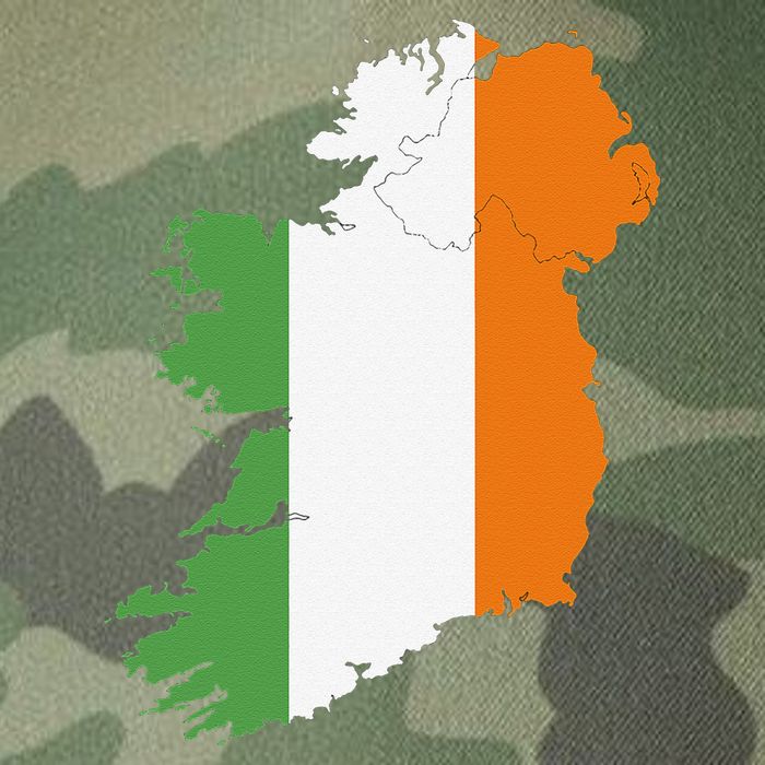 St. Patrick's Day Irish Map And Flag Of Ireland Legacy Tie Dye Trucker Hat