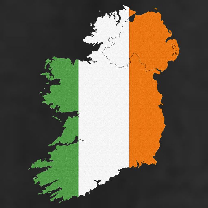 St. Patrick's Day Irish Map And Flag Of Ireland Cool Comfort Performance Bucket Hat