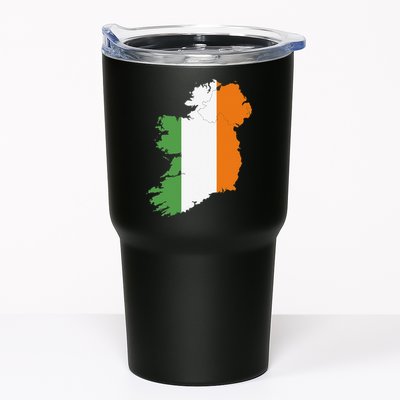 St. Patrick's Day Irish Map And Flag Of Ireland Tumbler