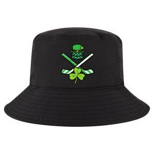 St Patricks Day Ice Hockey Saint Pattys Irish Cool Comfort Performance Bucket Hat