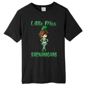 St Patricks Day Anime Leprechaun Miss Shenanigans Teen Gift Tall Fusion ChromaSoft Performance T-Shirt