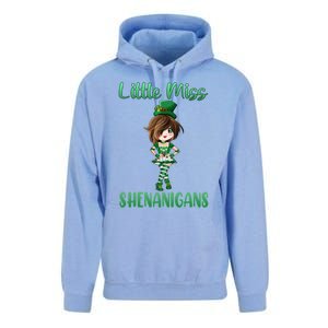 St Patricks Day Anime Leprechaun Miss Shenanigans Teen Gift Unisex Surf Hoodie