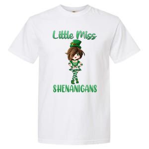 St Patricks Day Anime Leprechaun Miss Shenanigans Teen Gift Garment-Dyed Heavyweight T-Shirt