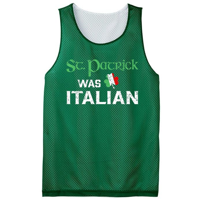 St Patrick's Day Pajama St Patricks Was Italian Mesh Reversible Basketball Jersey Tank