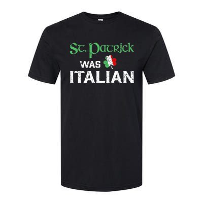 St Patrick's Day Pajama St Patricks Was Italian Softstyle CVC T-Shirt