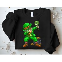 St Patricks Day Dabbing Leprechaun Dab Dance Sweatshirt