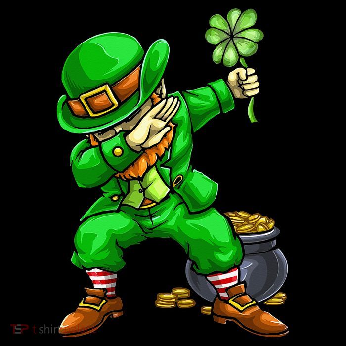 St Patricks Day Dabbing Leprechaun Dab Dance Sweatshirt