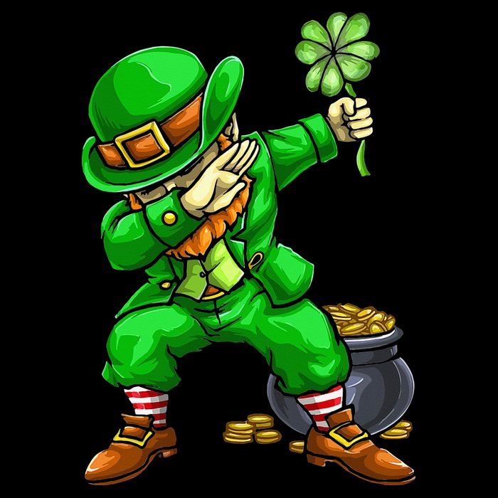 St Patricks Day Dabbing Leprechaun Dab Dance Tall T-Shirt