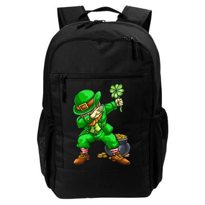 St Patricks Day Dabbing Leprechaun Dab Dance Backpack