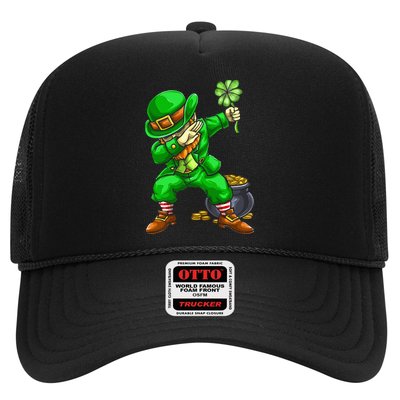 St Patricks Day Dabbing Leprechaun Dab Dance Trucker Hat