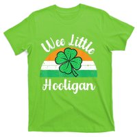 St Patricks Day Wee Little Hooligan Boy Funny T-Shirt