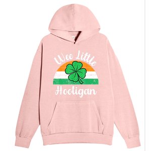 St Patricks Day Wee Little Hooligan Boy Funny Urban Pullover Hoodie