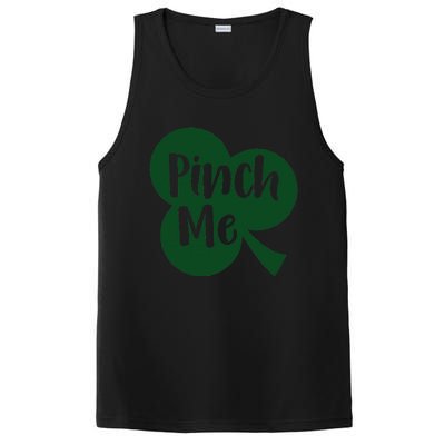 Saint Patrick's Day Pinch Me Paddy's Day March 17 Design Cute PosiCharge Competitor Tank