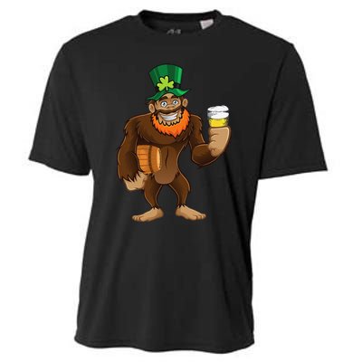 St Patrick's Day Brewer Bigfoot Cooling Performance Crew T-Shirt