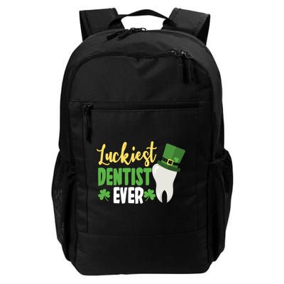 St Patricks Day Lucky Dentist Leprechaun Hat Shamrock Gift Backpack