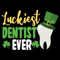 St Patricks Day Lucky Dentist Leprechaun Hat Shamrock Gift Drawstring Bag