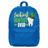 St Patricks Day Lucky Dentist Leprechaun Hat Shamrock Gift 16 in Basic Backpack