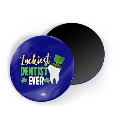 St Patricks Day Lucky Dentist Leprechaun Hat Shamrock Gift Magnet