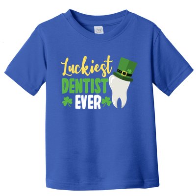 St Patricks Day Lucky Dentist Leprechaun Hat Shamrock Gift Toddler T-Shirt